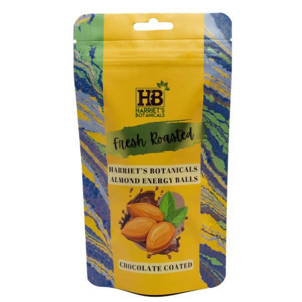 Almond Energy Balls Chocolate Coated Front